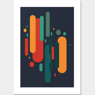 Abstract Geometric Shapes Posters and Art